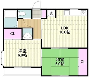 藤沢ドミール２１の物件間取画像